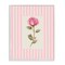Stupell Industries Pink Stripe Rose Framed Giclee, design by Lisa Wehmeyer